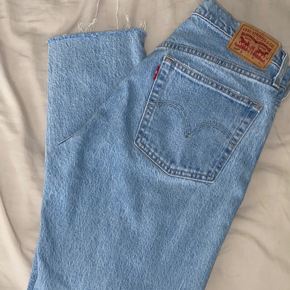 Levi's womens Straight Jeans 501